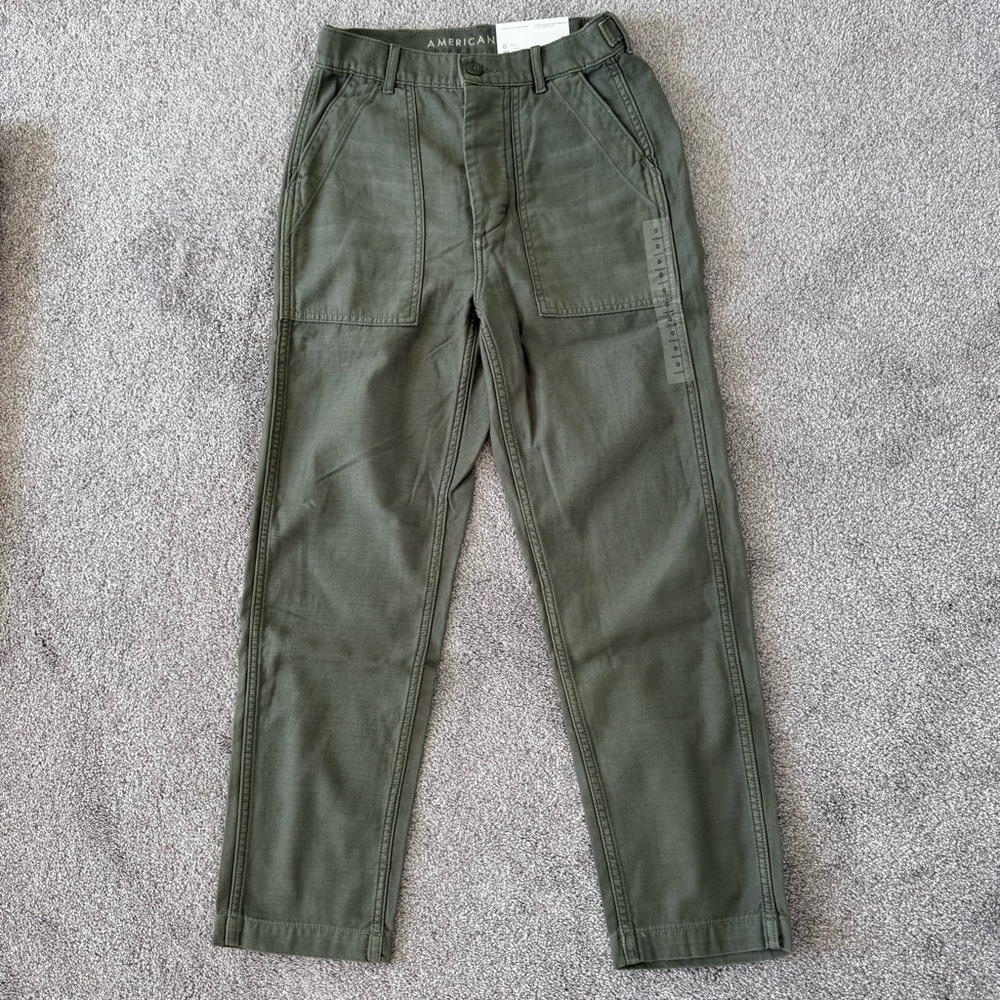 NWT AE’s highest waist boyfriend pants